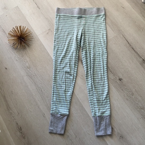 Victoria’s Secret Termal PJ’s teal gray metallic shimmer size XS cozy sleep - Picture 10 of 16